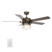 ALEXIA 52 inch 5-Blade Smart Ceiling Fan - Replacement Lampshade