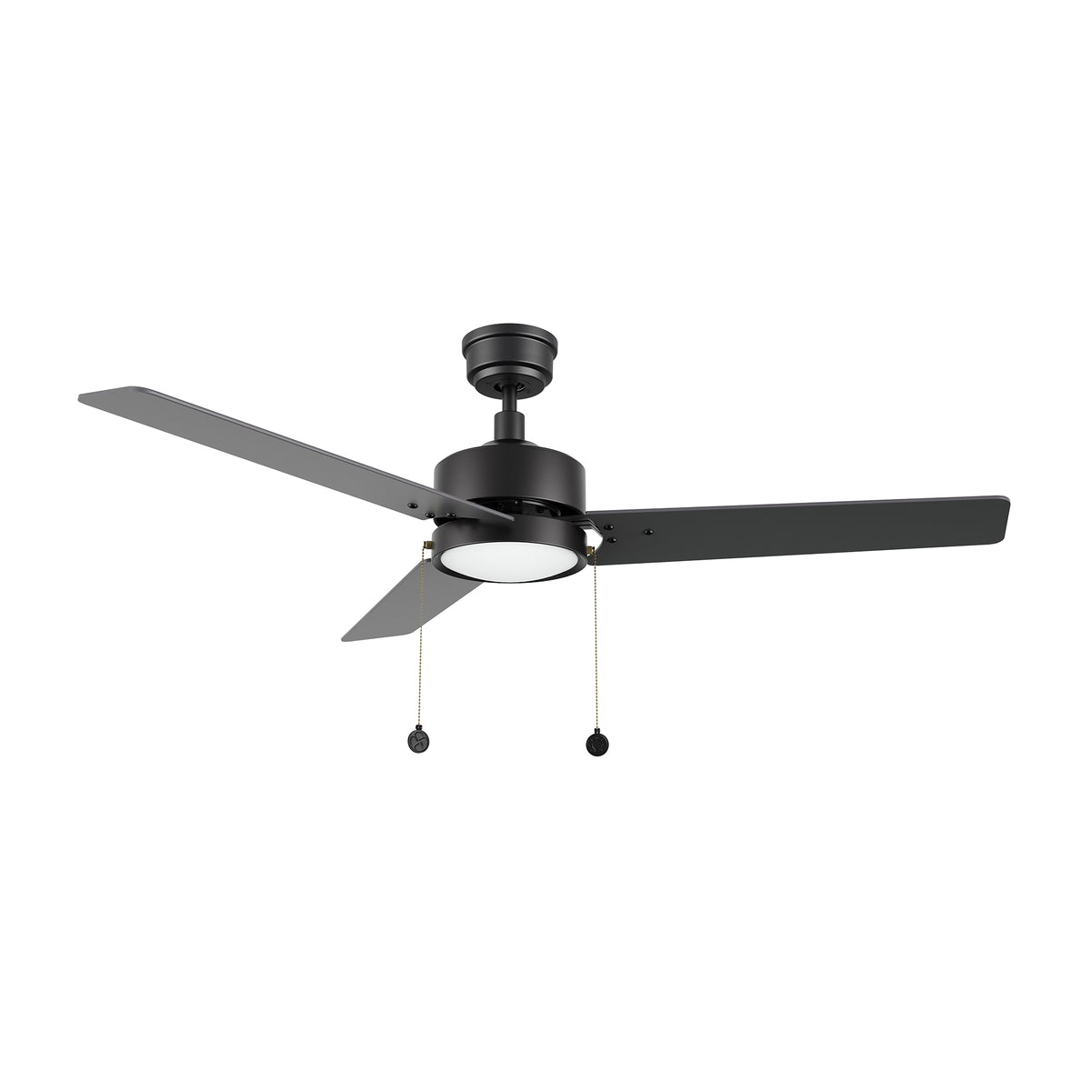 VINK 52 inch 3-Blade Ceiling Fan with LED Light & Pull Chain