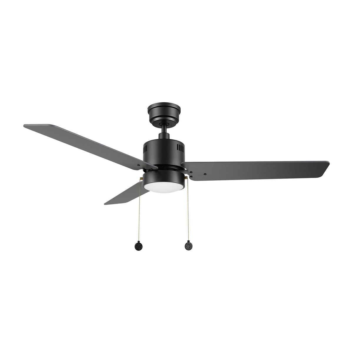 APEX 52 inch 3-Blade Ceiling Fan with LED Light & Pull Chain