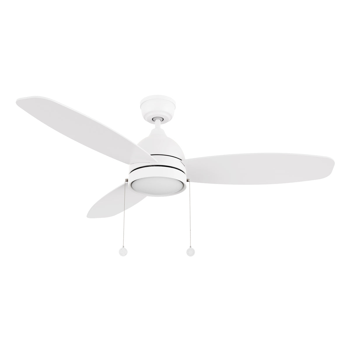 GREENWOOD 52" inch 3-Blade Ceiling Fan with LED Light & Pull Chain