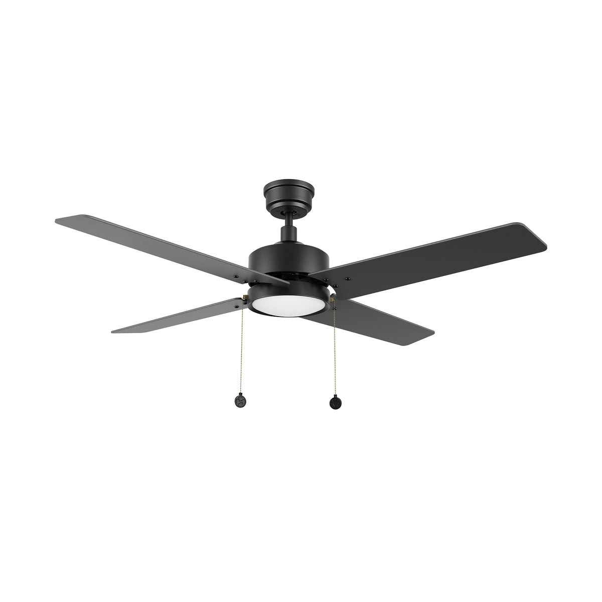VINK 52 inch 4-Blade Ceiling Fan with LED Light & Pull Chain