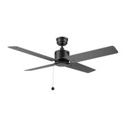 APEX 52 inch 4-Blade No Light Ceiling Fan with Pull Chain
