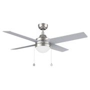 MALTA 52 inch 4-Blade Ceiling Fan with LED Light & Pull Chain
