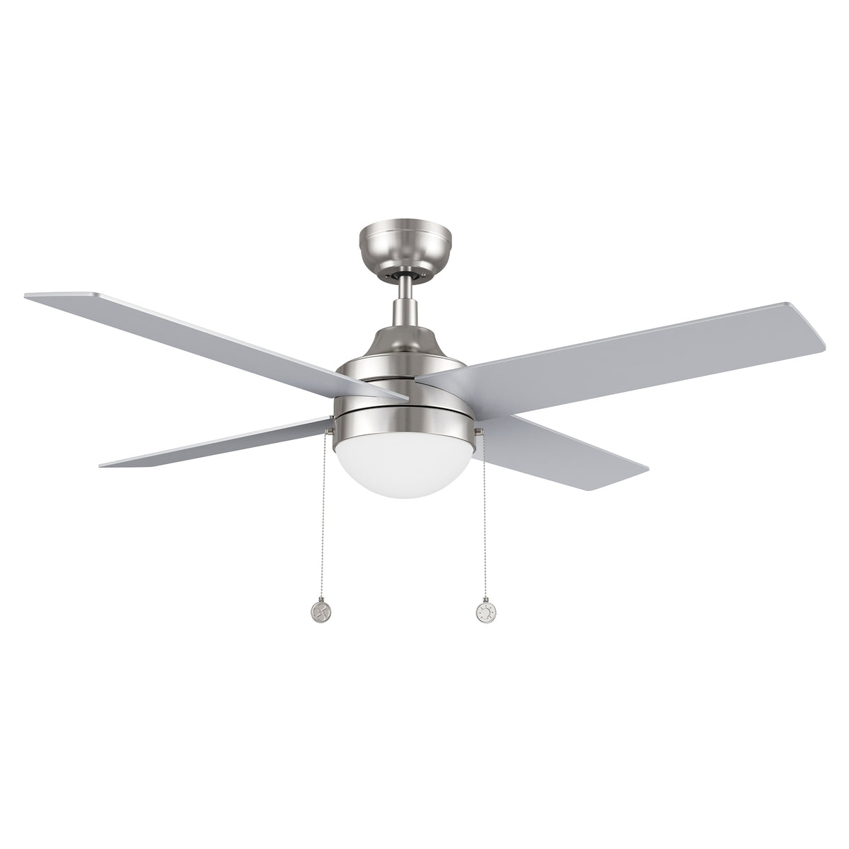 MALTA 52 inch 4-Blade Ceiling Fan with LED Light & Pull Chain