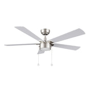 RYKER 52 inch 5-Blade Ceiling Fan with LED Light & Pull Chain