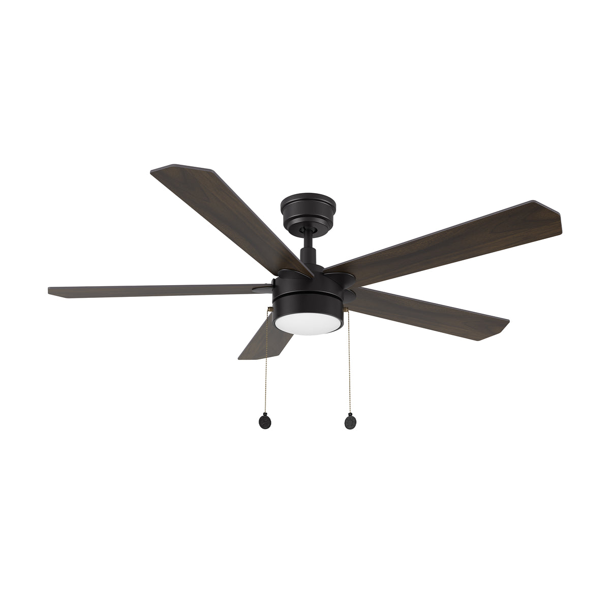 VALENCIA 52 inch 5-Blade Ceiling Fan with LED Light & Pull Chain