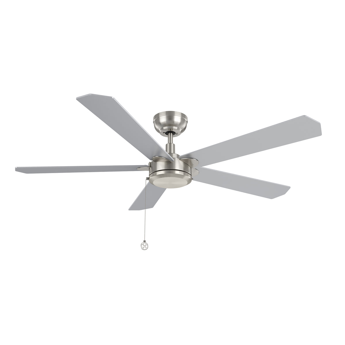 VALENCIA 52 inch 5-Blade No Light Ceiling Fan with Pull Chain