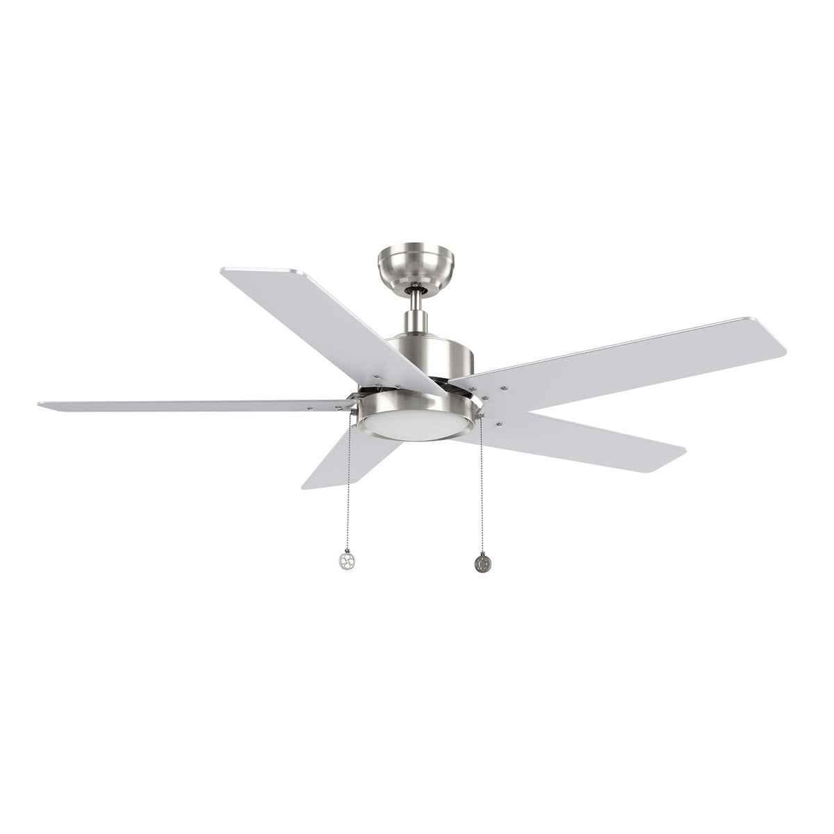 VINK 52 inch 5-Blade Ceiling Fan with LED Light & Pull Chain