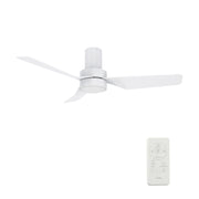 VARDEN 44 inch 3-Blade Ceiling Fan with LED Light & Remote
