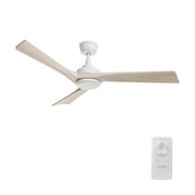 WESTBURY 52 inch 3-Blade No Light Ceiling Fan with Remote
