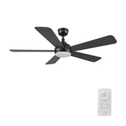TRYTON 52 inch 5-Blade Ceiling Fan with LED Light & Remote