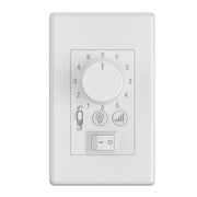 Carro DC Ceiling Fan Wall Control Fan Speed Control and Light On/Off/Dimming Switch