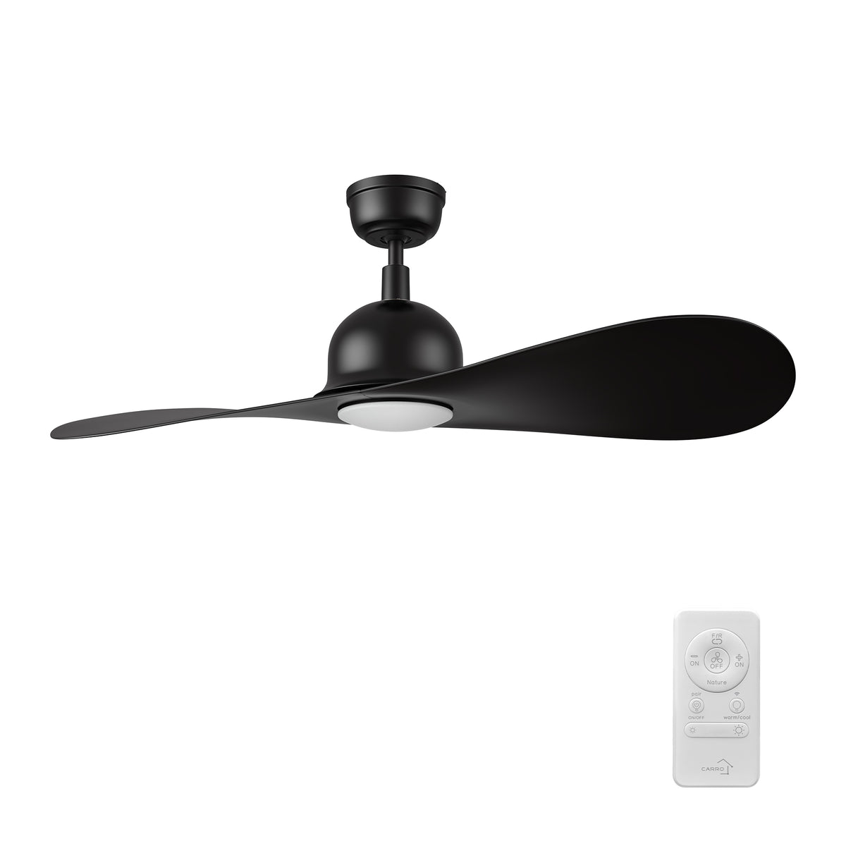 MAKO 42 inch 2-Blade Smart Ceiling Fan with LED Light & Remote