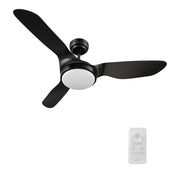 VENA 52 inch 3-Blade Smart Ceiling Fan with LED Light & Remote