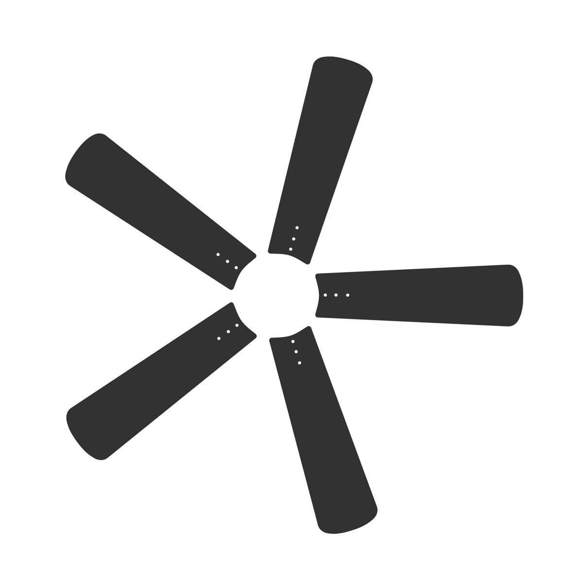 OLINDA 52 inch (5-Blade) Replacement Fan Blades