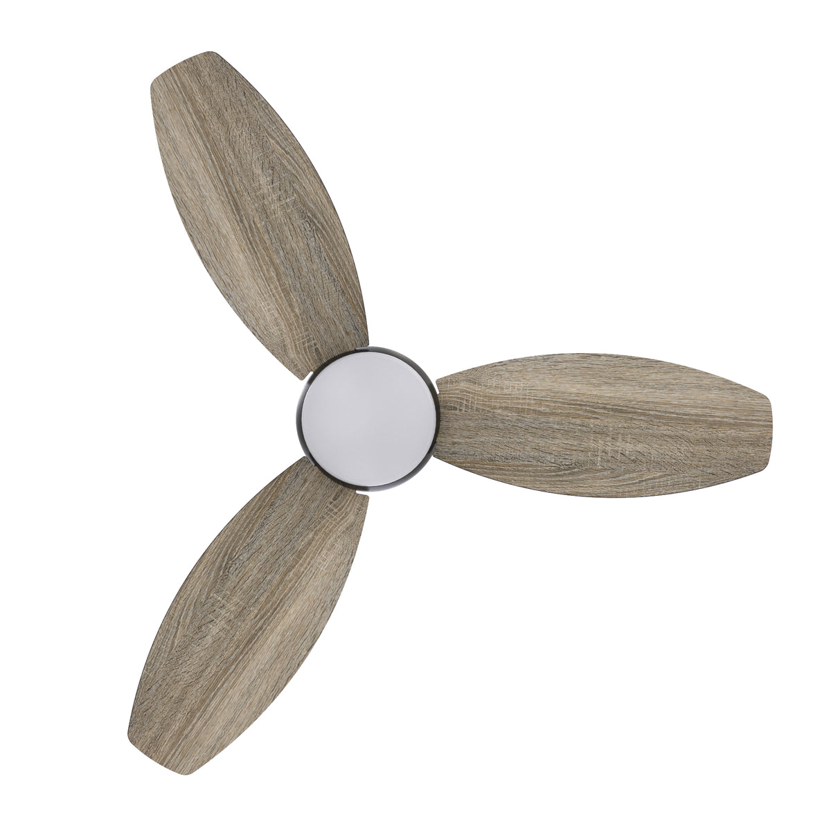 Carro TRENTO 60 inch 3-Blade Smart Ceiling Fan with LED Light Kit & Remote- Black/Walnut & Light Wood (Reversible Blades)