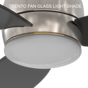 Replacement Light Cover for Carro Smart Ceiling Fans-TRENTO Series