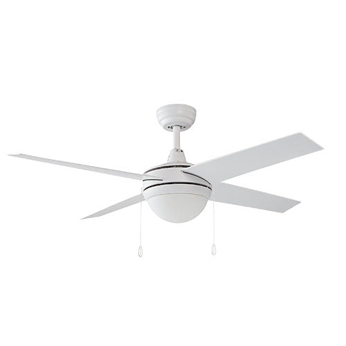 EVERETT 48 inch 4-Blade Ceiling Fan with LED light & Pull Chain