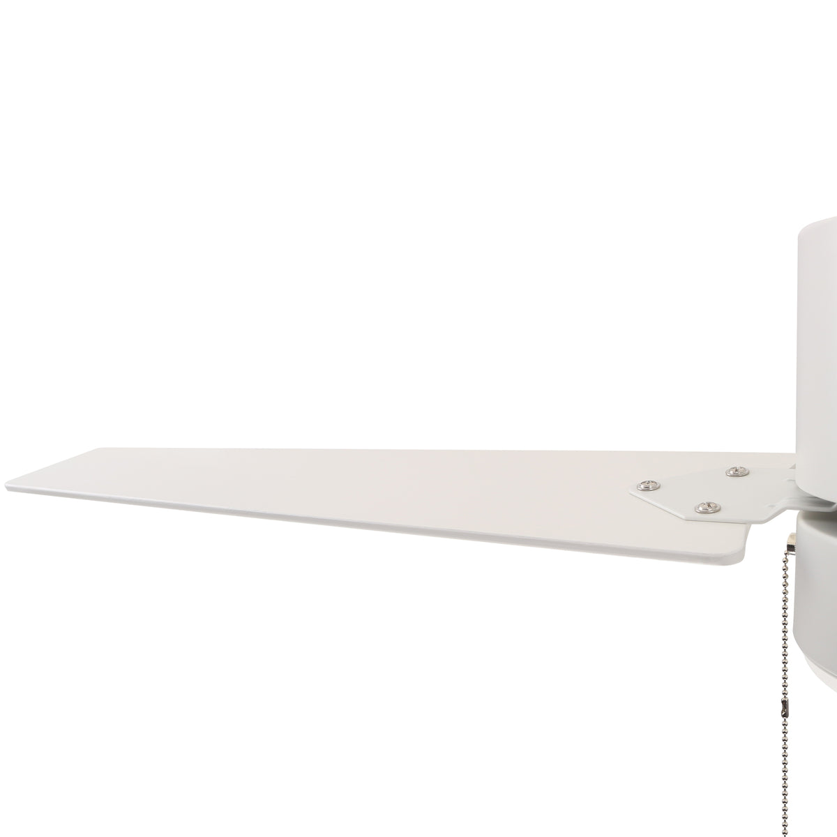 Carro EMPIRE 52 inch 3-Blade Ceiling Fan with Pull Chain - White/White